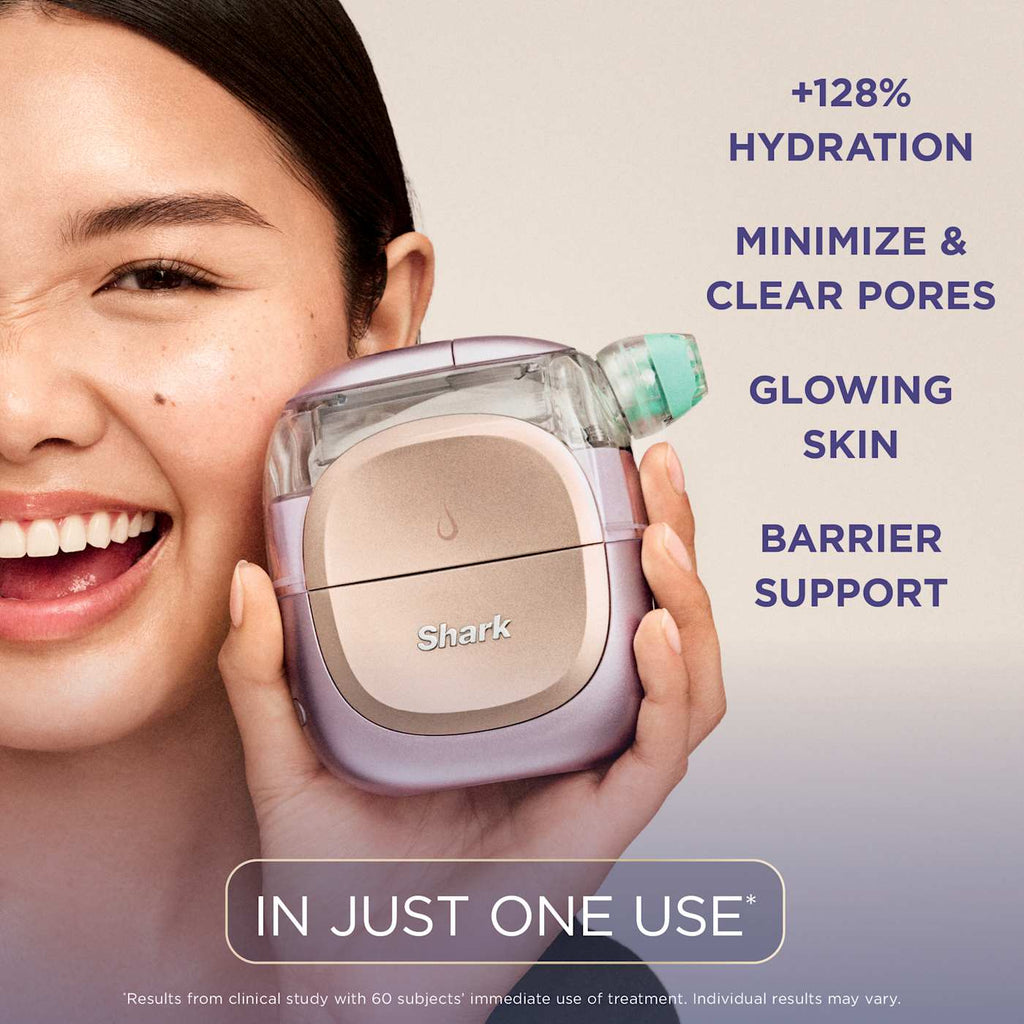 Shark™ FacialPro™ Glow At Home Hydro-Powered Facial System in Lilac
