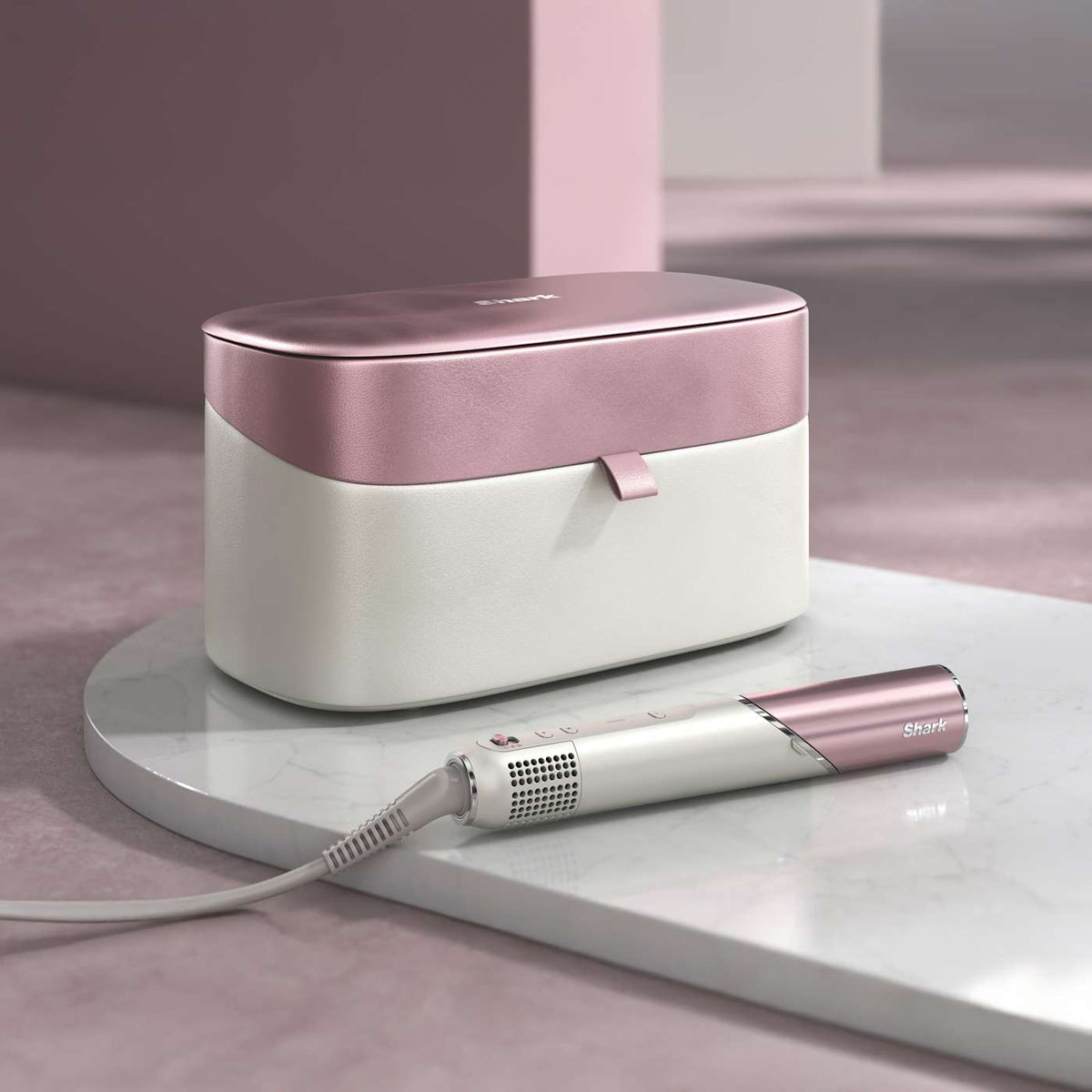 Shark Glam™ Premium Vanity Case (Pink)