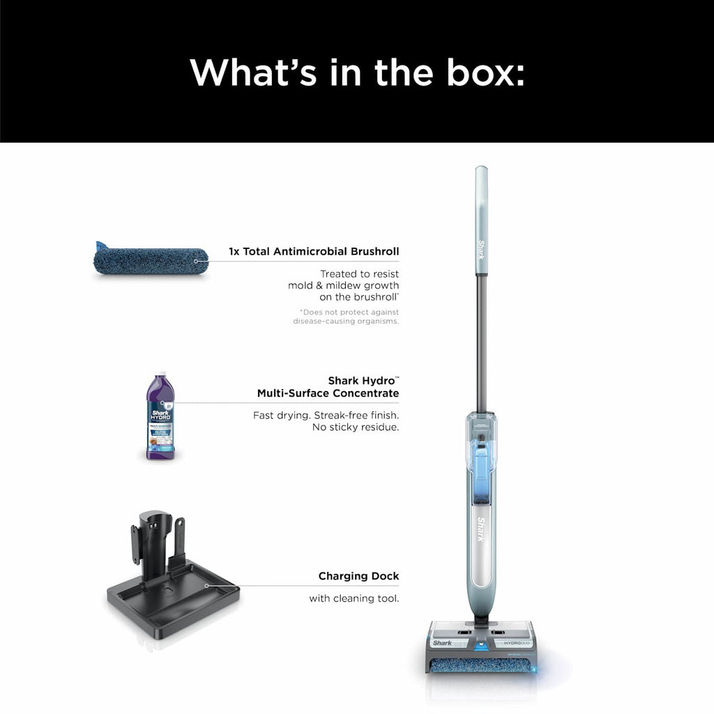 Shark® HydroDuo™ with Dirt-Reveal Technology™