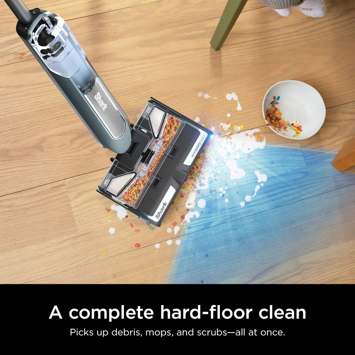 Shark® HydroDuo™ with Dirt-Reveal Technology™