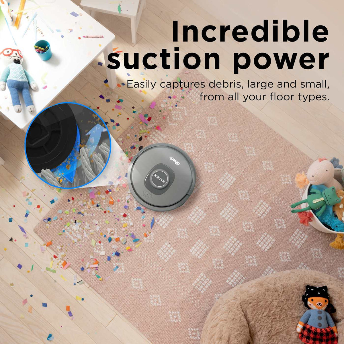 Shark Matrix™ Robot Vacuum and Self-Empty Base