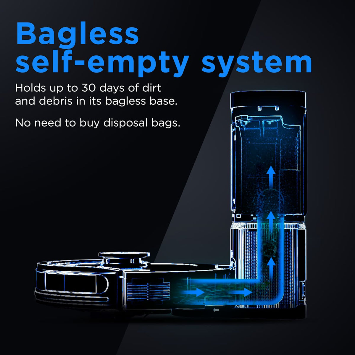 Shark Matrix™ Robot Vacuum and Self-Empty Base