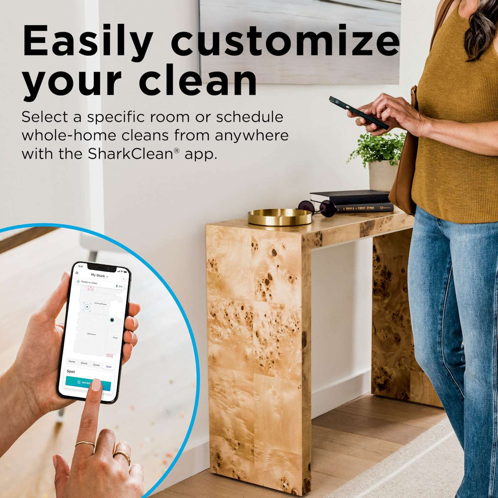 Shark Matrix™ Robot Vacuum and Self-Empty Base