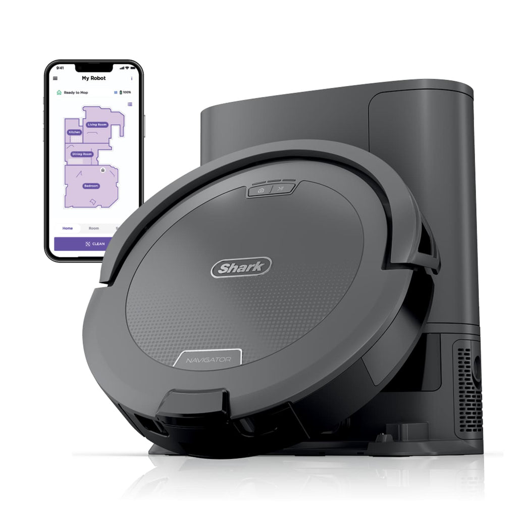 Shark Navigator Robot Vacuum and Self-Empty Base