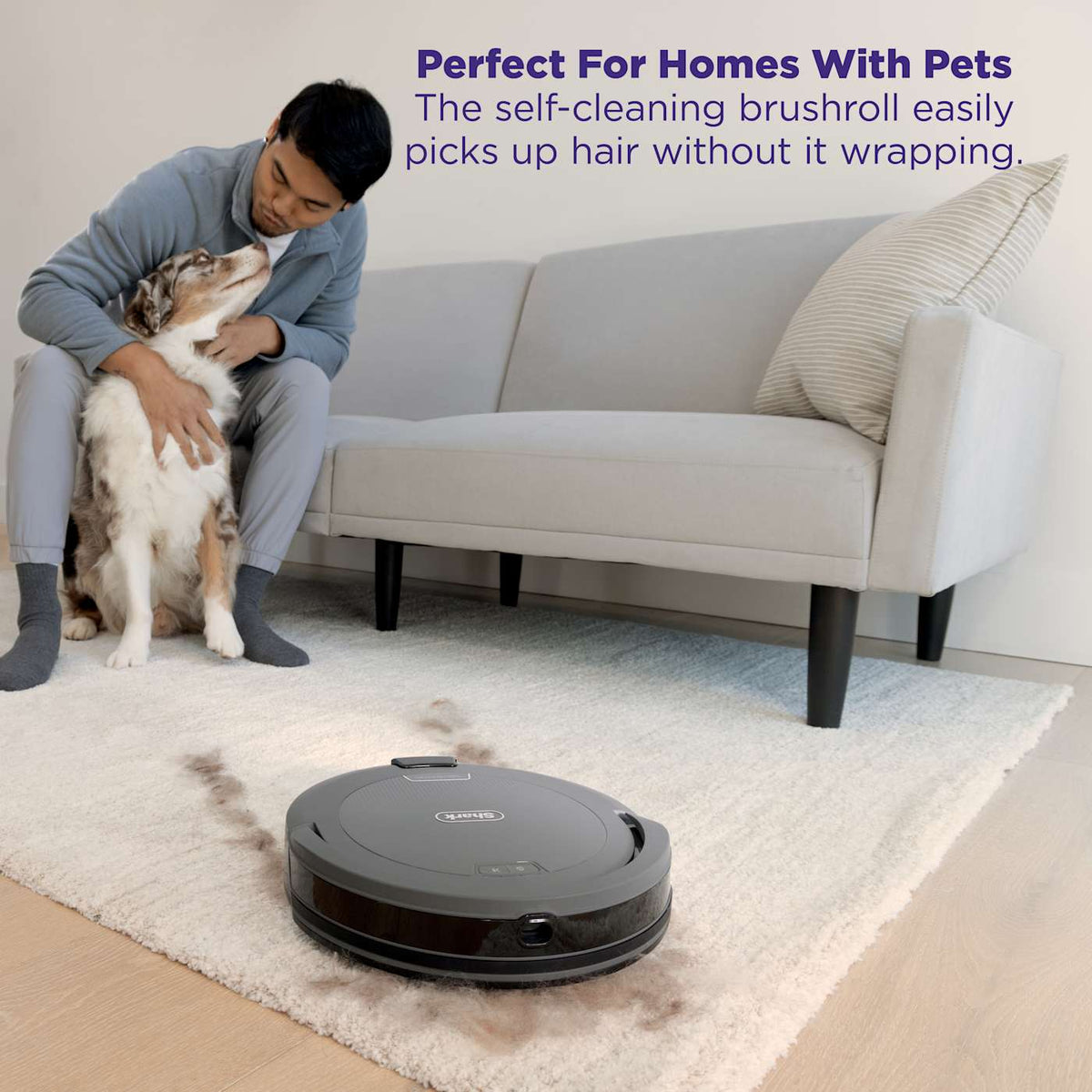 Shark Navigator Robot Vacuum and Self-Empty Base