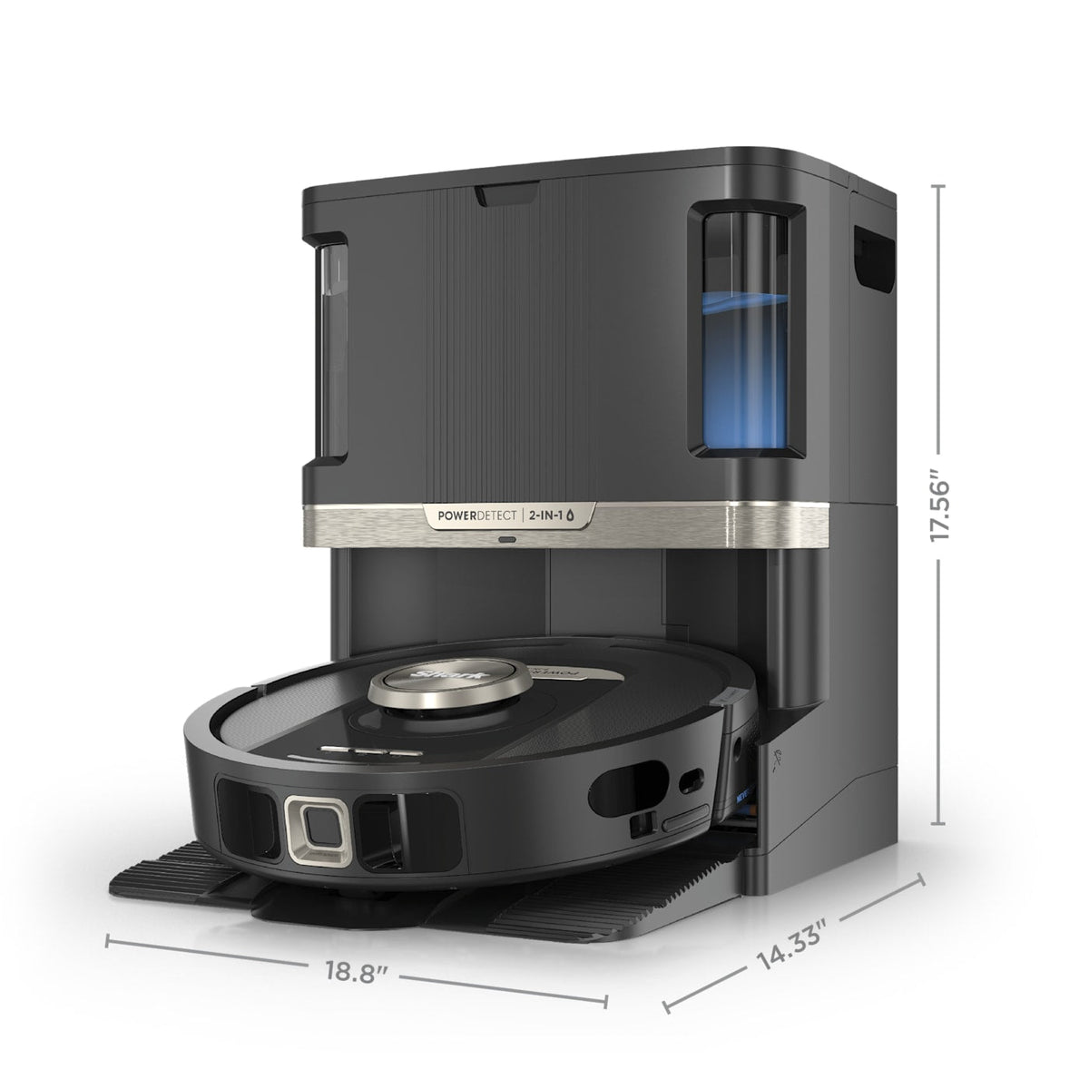 Shark PowerDetect™ Robot Vacuum and Mop and NeverTouch™ Base