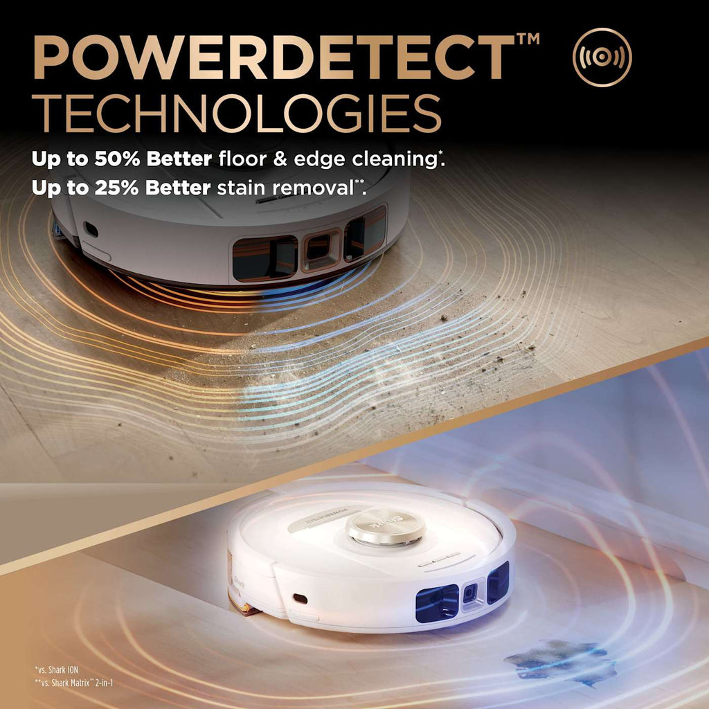 Shark PowerDetect™ 2-in-1 Robot Vacuum and Mop with NeverTouch™ Pro Base