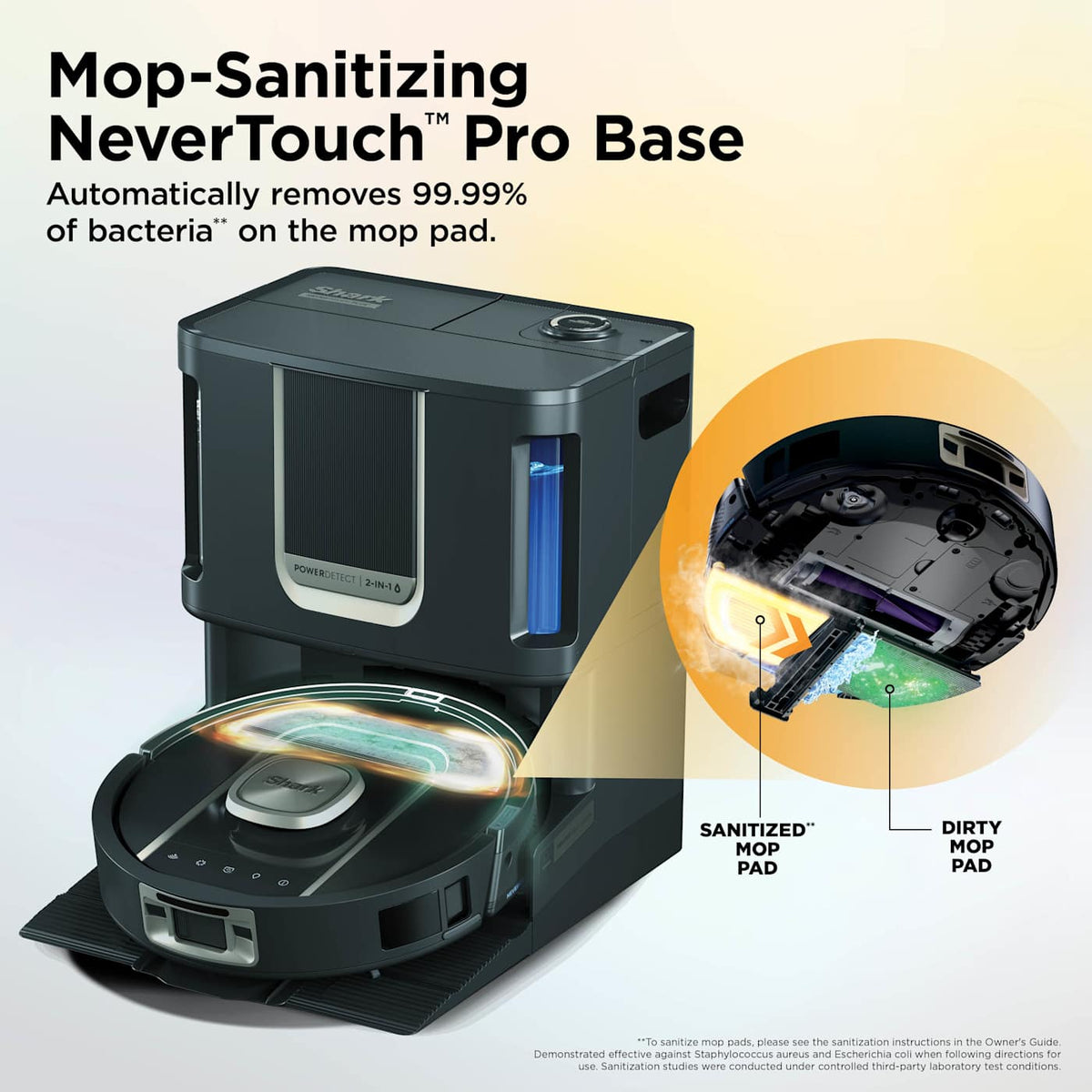 Shark PowerDetect™ ThermaCharged Robot Vacuum and Mop