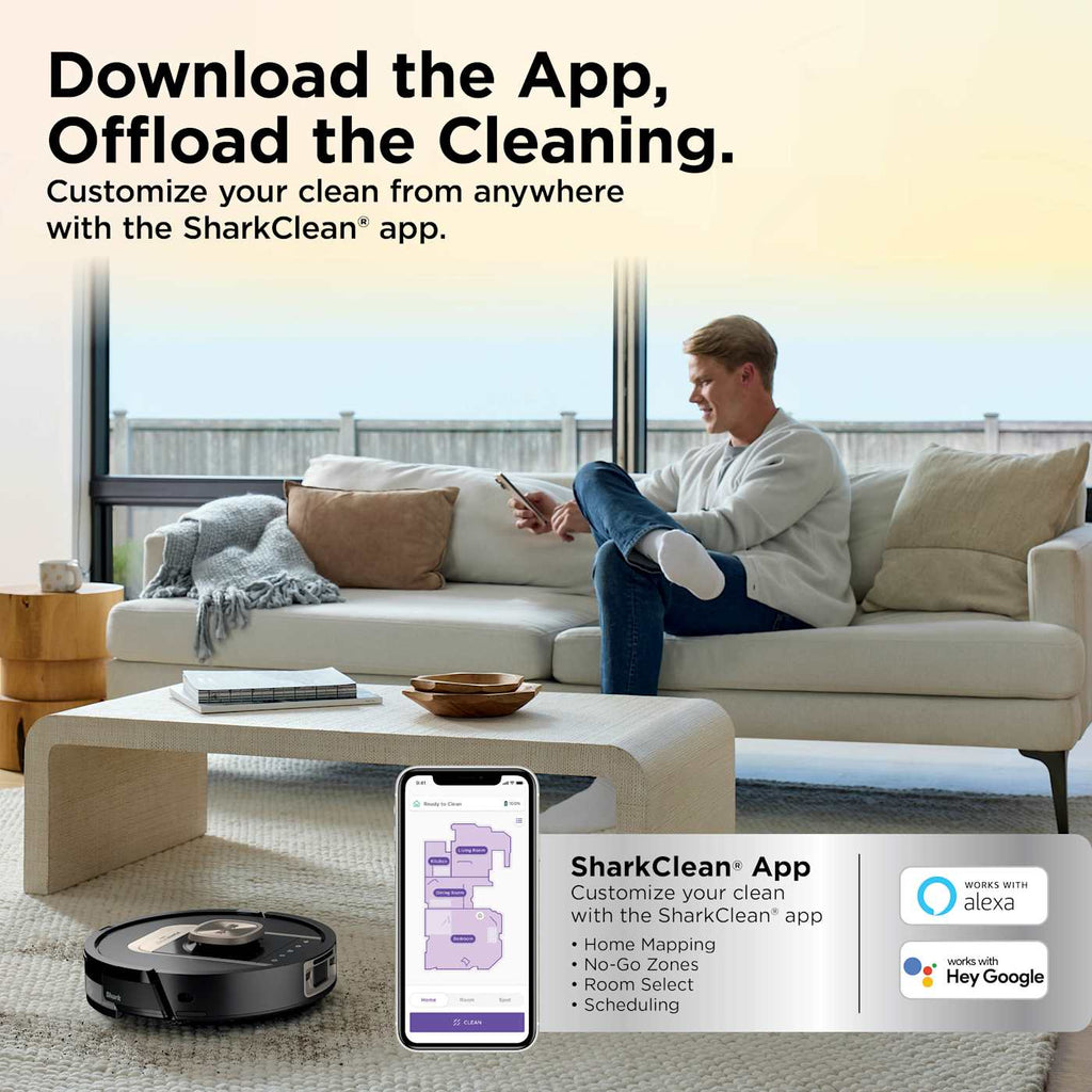 Shark PowerDetect™ ThermaCharged Robot Vacuum and Mop