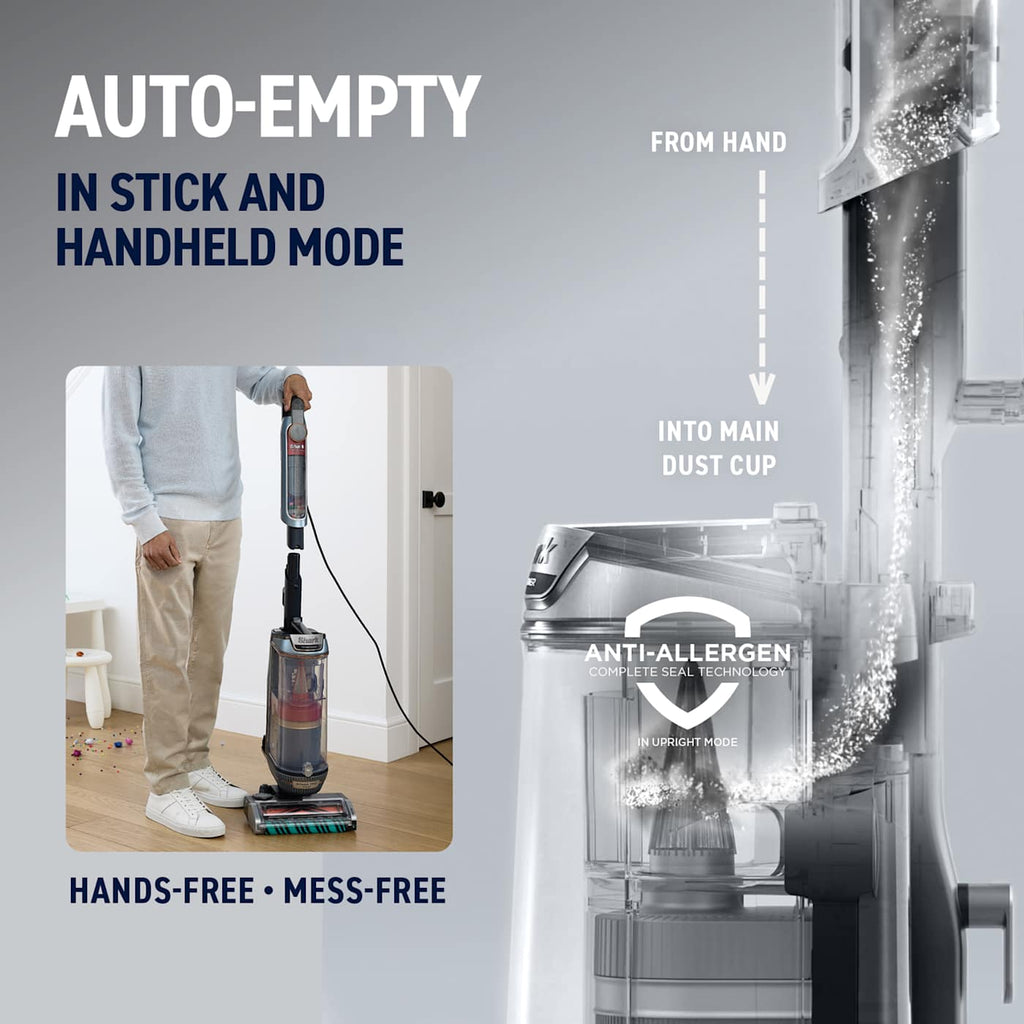 Shark® PowerDetect® Transformer™ PowerTrio System Upright Vacuum with Detect and Reveal