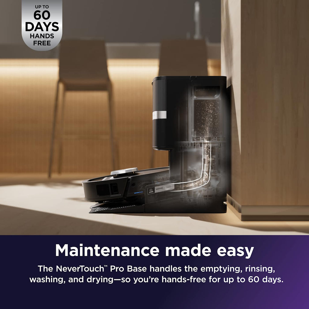 Shark® PowerDetect™ UV Reveal™ 2-In-1 Vac & Mop in Black
