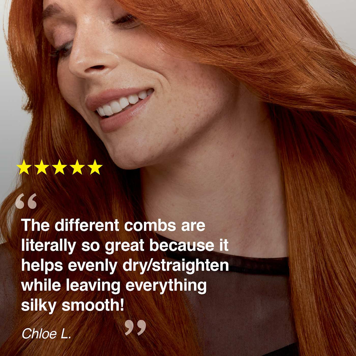 Shark SilkiPro™ Hair Straightener and Dryer in Rose Petal