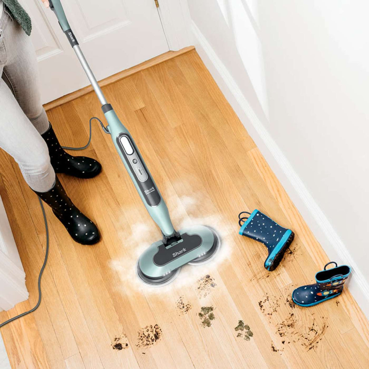 Shark® Steam & Scrub All-in-One Scrubbing and Sanitizing Hard Floor Steam Mop