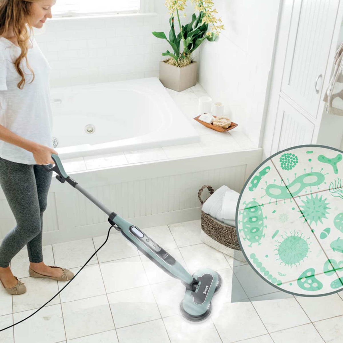Shark® Steam & Scrub All-in-One Scrubbing and Sanitizing Hard Floor Steam Mop