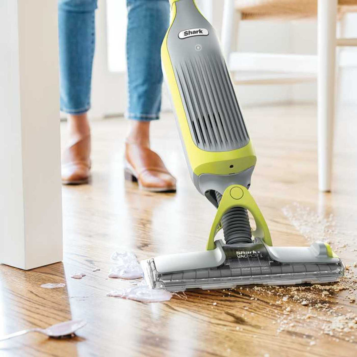 Shark VACMOP™ Cordless Hard Floor Vacuum Mop with Disposable VACMOP™ Pad